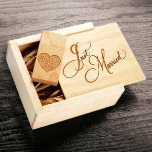 laser engraved wooden box