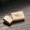 Personalized Grove Wooden USB 2.0 Flash Drive -8GB-Wood Maple-1413